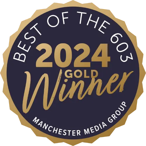 2024 best of the 603 gold winner logo