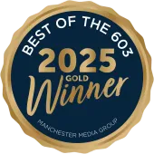 2024 best of the 603 gold winner logo